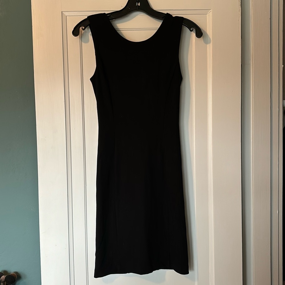 Theory Black Mini Dress